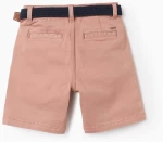 Zippy Βερμούδα Chino Με Ζώνη,Μόκα
