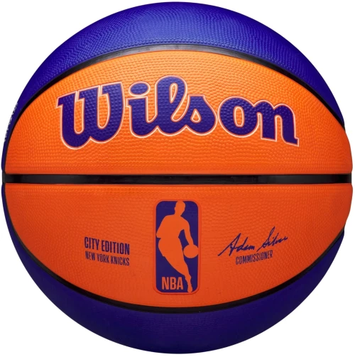 Wilson NBA Team City Edition New York Knicks Out Ball WZ4024220XB