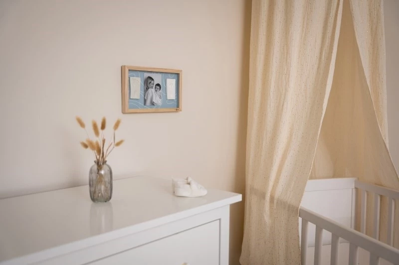 Petit Artichaut Κορνίζα Τοίχου Αποτύπωμα 2 Prints Frame - Blue Abstract