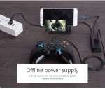 ORICO USB hub W5P-U2, 4x θυρών, USB 2.0, 480Mbps, USB σύνδεση, 1m καλώδιο, μαύρο