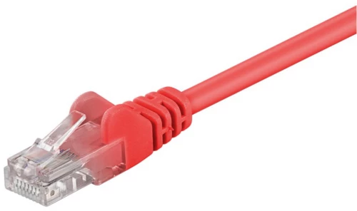 GOOBAY καλώδιο δικτύου 68379, CAT 5e U/UTP, CCA, 5m, κόκκινο
