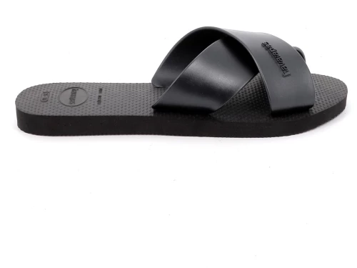 Γυναικεία Σαγιονάρα Havaianas Aqua Χρώματος Μαύρο 4148866-0090