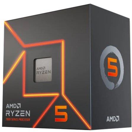 CPU|AMD|Desktop|Ryzen 5|7600|Raphael AM5|3800 MHz|Cores 6|32MB|Socket SAM5|65 Watts|GPU Radeon|BOX|100-100001015BOX