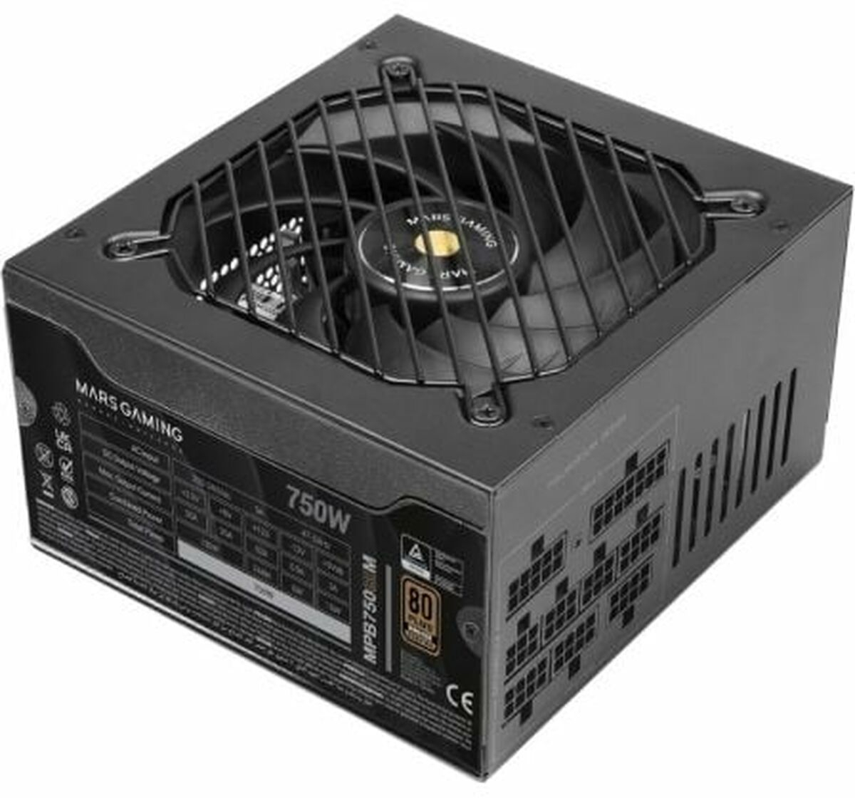 Τροφοδοσία Ρεύματος Mars Gaming MPB750SIM ATX 750 W 80 Plus Bronze
