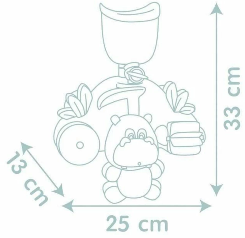 Παιχνίδια Mπάνιου Smoby Hippopotamus