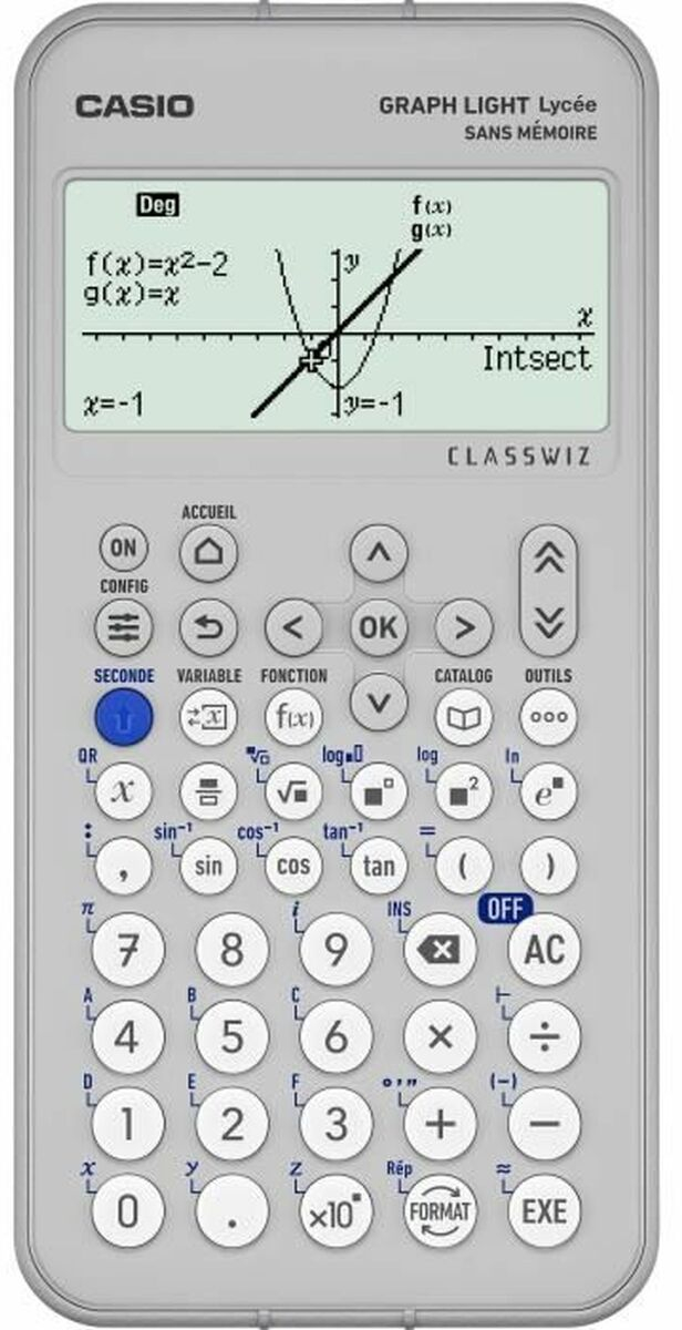 Επιστημονική Αριθμομηχανή Casio Graph Light Γκρι