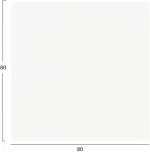 ΕΠΙΦΑΝΕΙΑ ΤΡΑΠΕΖΙΟΥ ΤΕΤΡΑΓΩΝΗ HPL HM5839.22 ΛΕΥΚΗ 80x80εκ