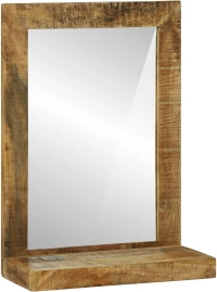 vidaXL Καθρέφτης 50x22x70 cm Μασίφ Ρουστίκ Ξύλο Μάνγκο