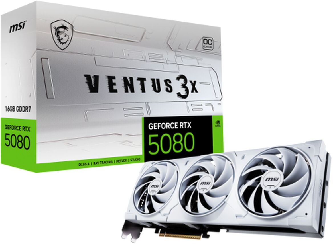 Κάρτα Γραφικών MSI GEFORCE RTX 5080 16 GB GDDR6X