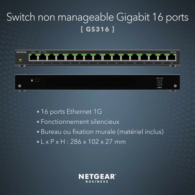 Καλώδιο USB Netgear GS316-300EUS