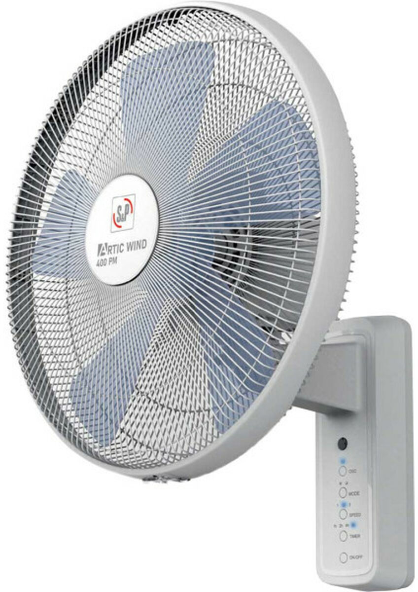 Ανεμιστήρας Τοίχου S&P WIND400PRC Γκρι 55 W Ø 40 cm