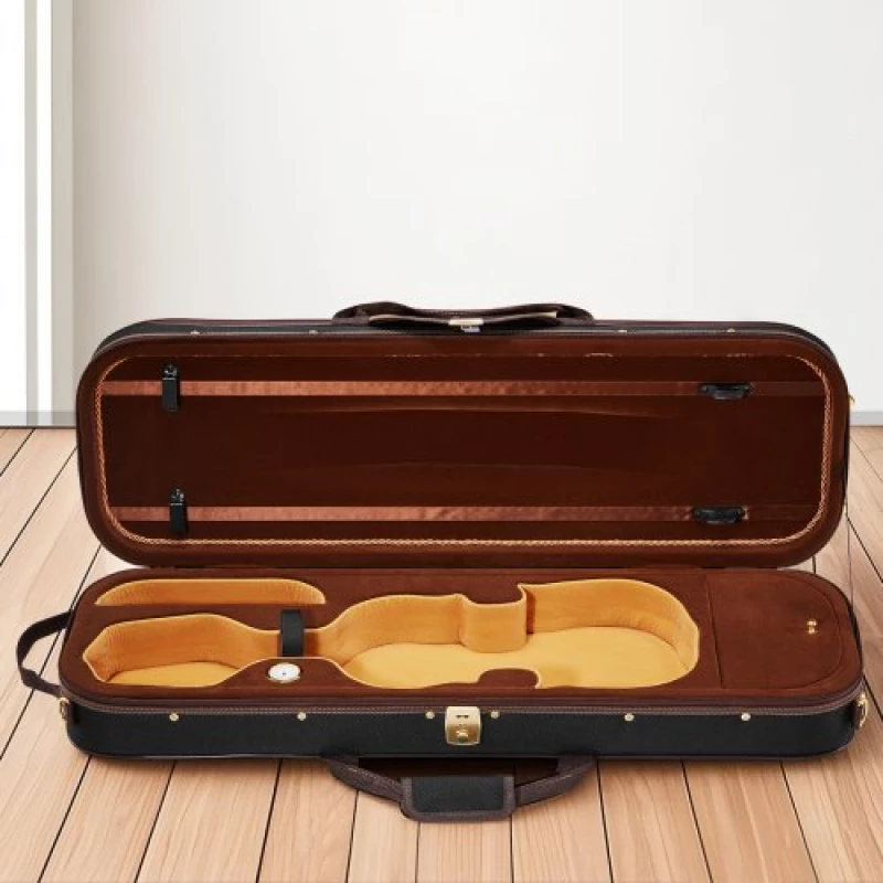 Portable Nylon Fabric 4/4 Full Size Violin Case Anti-Scratch Travel Carrying Bag
