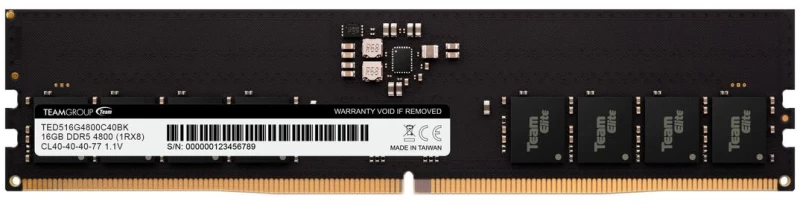 Μνήμη RAM Team Group TED516G4800C4001