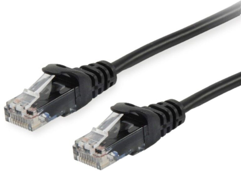 Καλώδιο RJ45 Κατηγορίας 6 UTP Άκαμπτο Equip 625458 Μαύρο 15 m