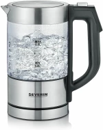 Βραστήρας Severin WK 3458 Μαύρο Ανοξείδωτο ατσάλι 1100 W 500 ml