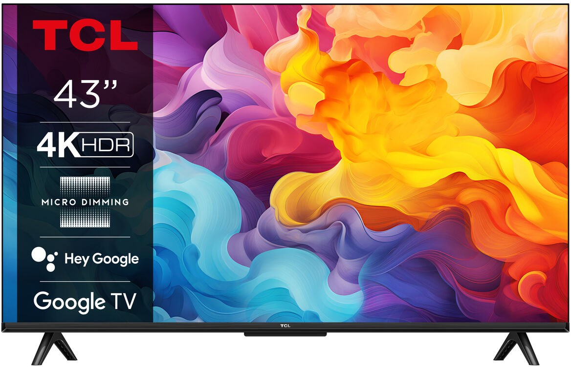 Smart TV TCL 43P655 43" 4K Ultra HD LED HDR D-LED