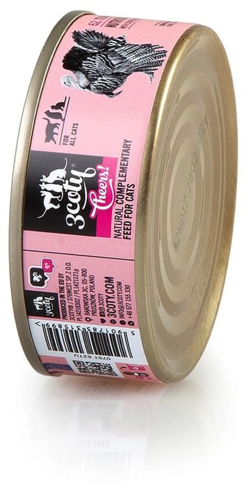 Γατοτροφή 3COTY Τουρκία 75 g