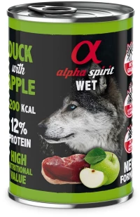 Υγρό φαγητό Alpha Spirit ALPHA SPIRIT WET Πάπια 400 g
