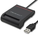 Συσκευή Ανάγνωσης Καρτών Qoltec 50642