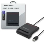 Συσκευή Ανάγνωσης Καρτών Qoltec 50642