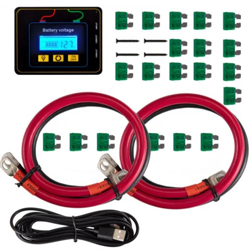 VEVOR Power Inverter Modified Sine Wave Inverter 5000W DC12V to AC120V Converter