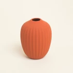 491138 BEAUTY HOME ΜΑΤ ΚΕΡΑΜΙΚΟ ΒΑΖΟ 8 CM X 10 CM ΣΟΜΟΝ