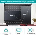 Pegboard Αξεσουάρ Γραφείων - Eureka Ergonomic ARPB-01B-US