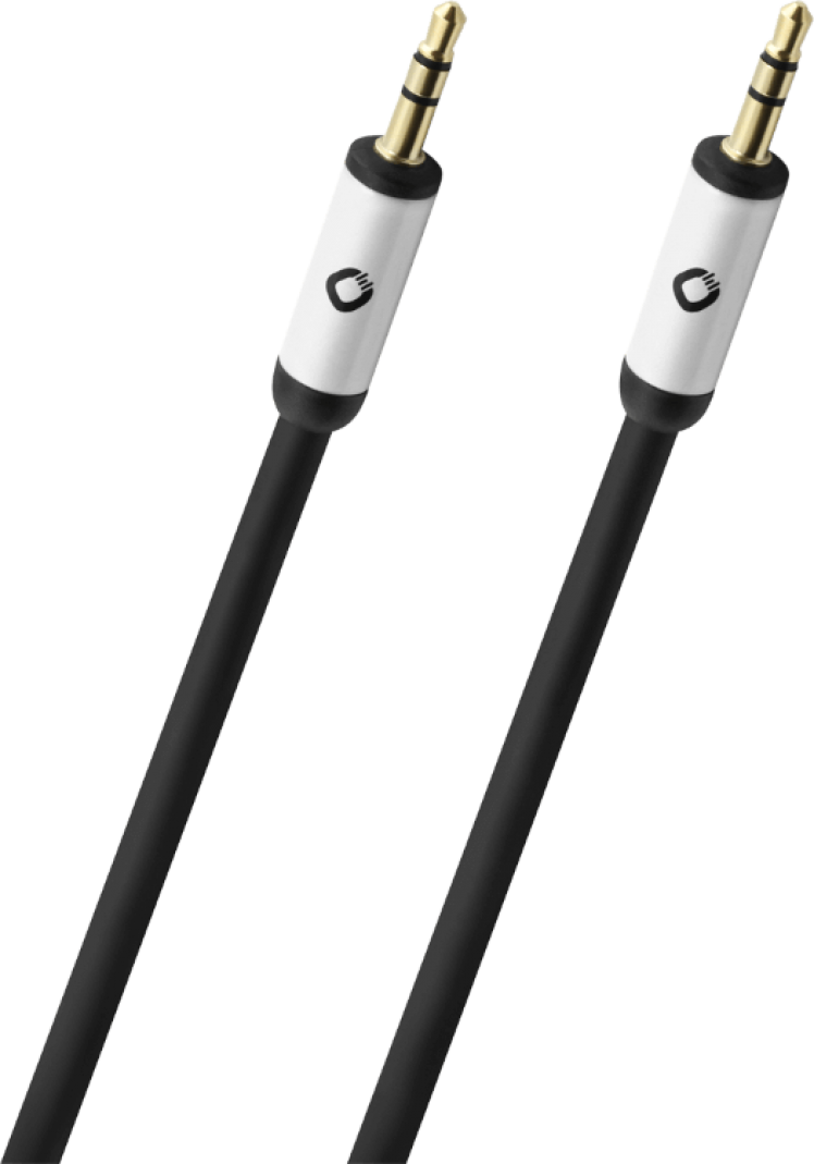 Oehlbach i-Connect J  Καλώδιο ήχου 3.5mm Jack - 3.5mm Jack 50cm Black (Τεμάχιο)