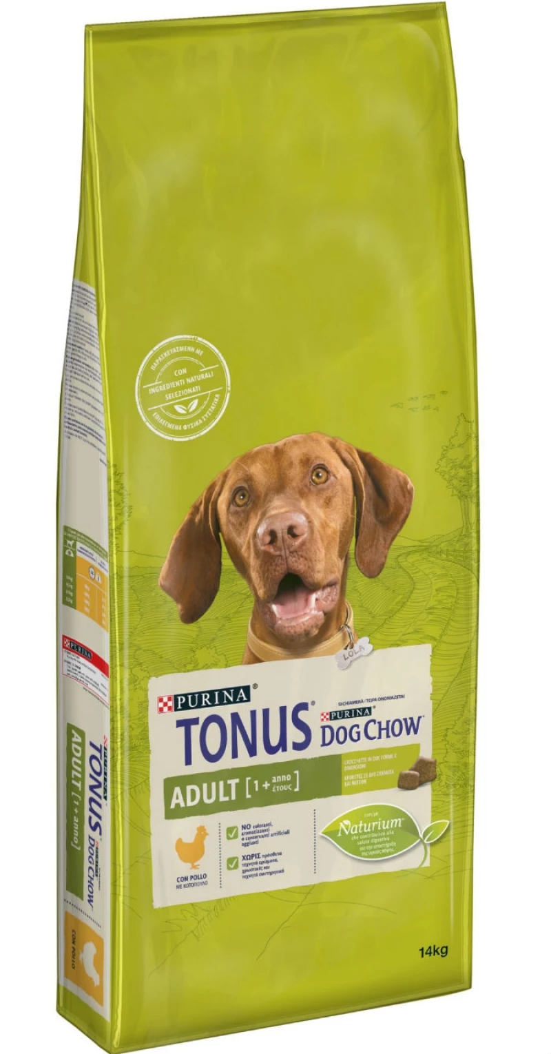 Tonus Dog Chow Adult Complete Κοτόπουλο 14kg