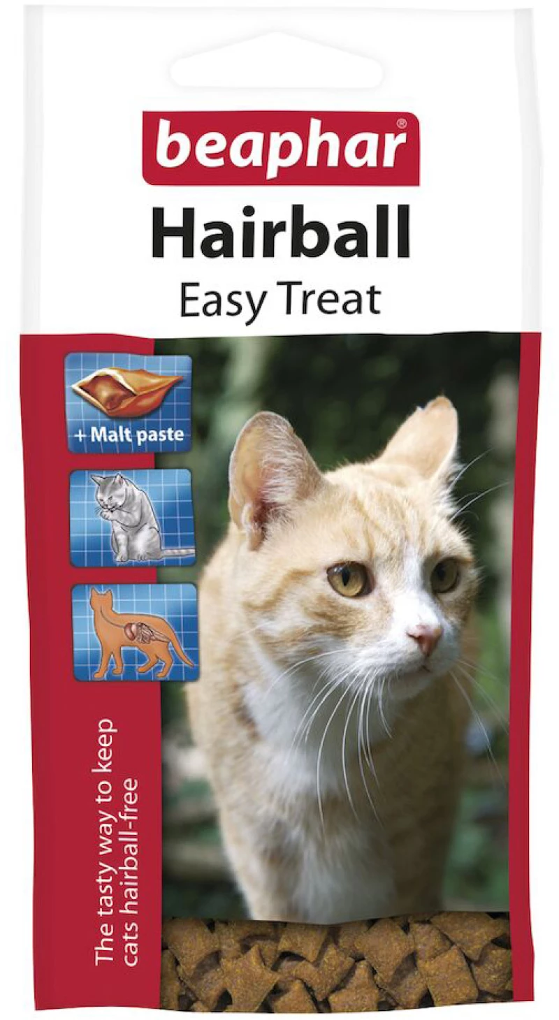 Λιχουδιές για Γάτες Beaphar Hairball Easy Treats 35gr