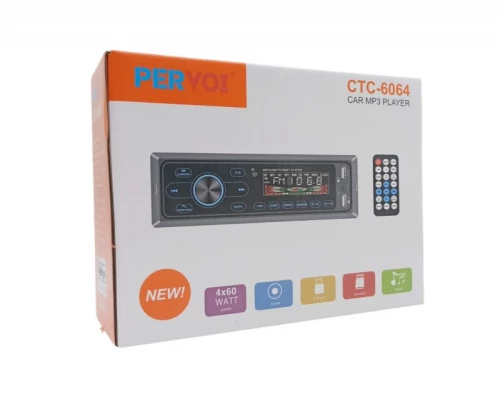 PERVOI ΗΧΟΣΥΣΤΗΜΑ ΑΥΤΟΚΙΝΗΤΟΥ UNIVERSAL 1DIN CTC-6064