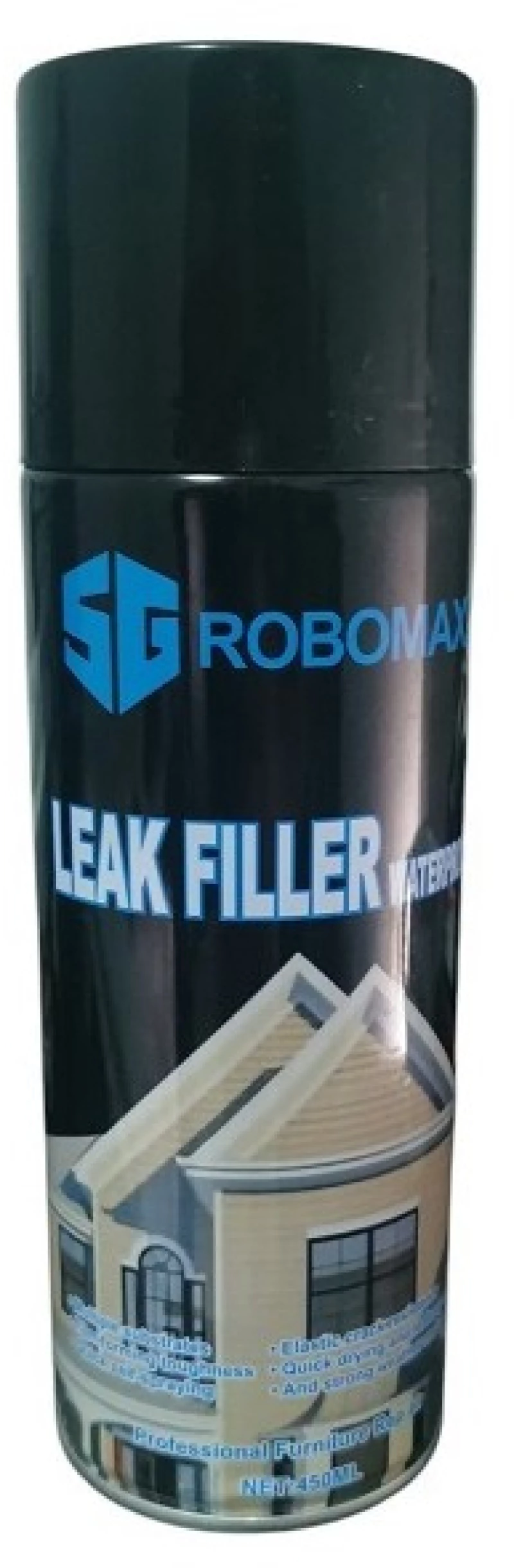 ROBOMAX ΕΠΙΣΚΕΥΑΣΤΙΚΟ ΣΠΡΕΙ ΔΙΑΡΡΟΩΝ 450ml ΜΑΥΡΟ HQ-04513