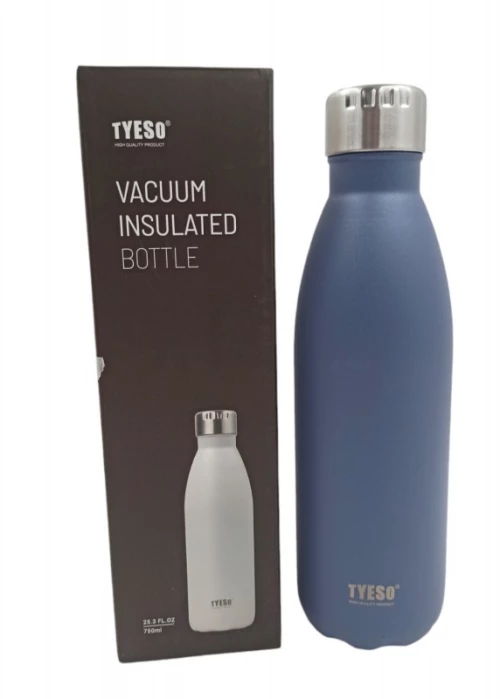 ΑΝΟΞΕΙΔΩΤΟ ΜΠΟΥΚΑΛΙ ΘΕΡΜΟΣ 750ml ΜΠΛΕ TS-8842-2