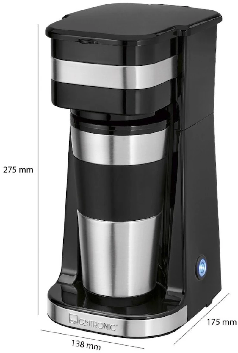 Clatronic Καφετιέρα Φίλτρου KA 3733 Coffee to go