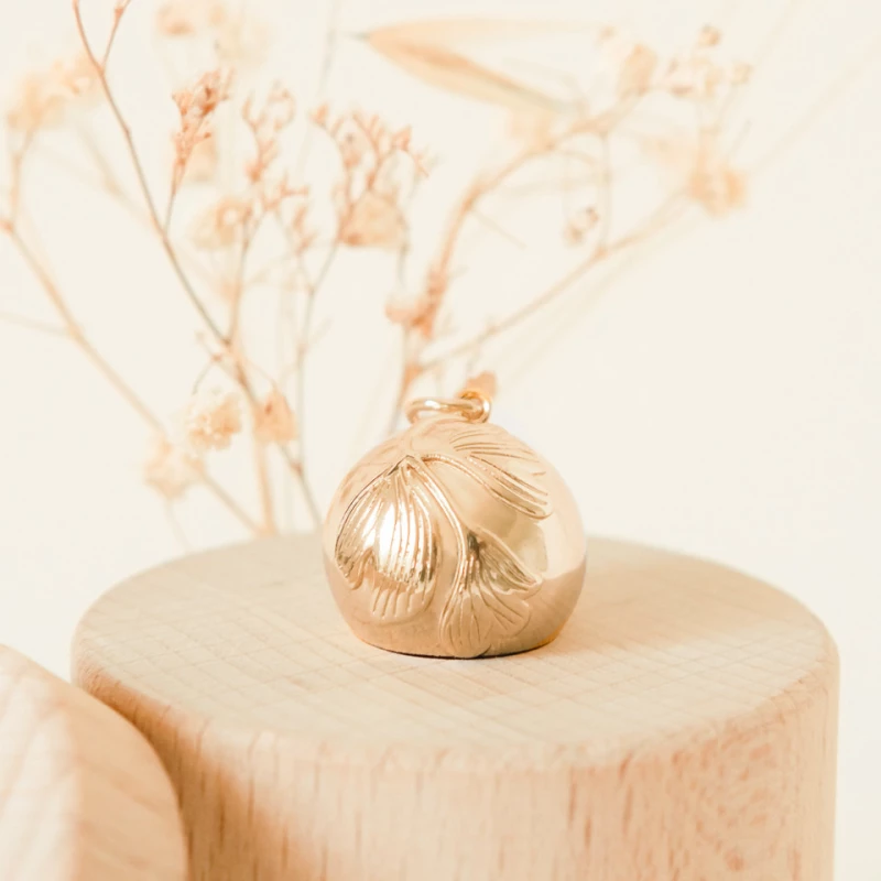 Ilado Κολιέ Ginkgo Gold