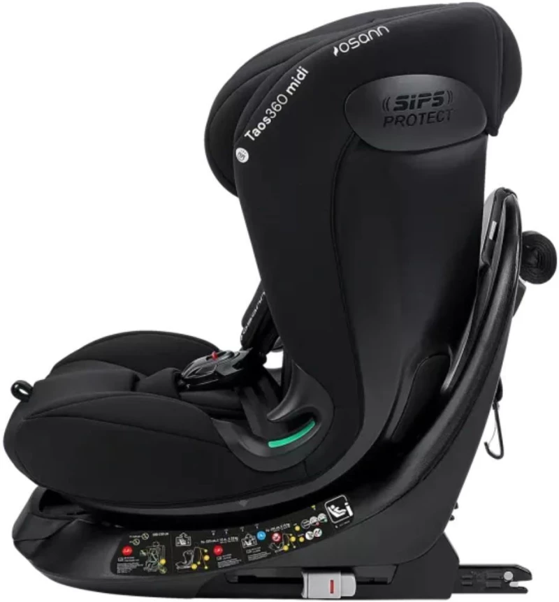 Osann Κάθισμα Αυτοκινήτου Taos 360 Midi i-Size Midi Black 9-36 kg.