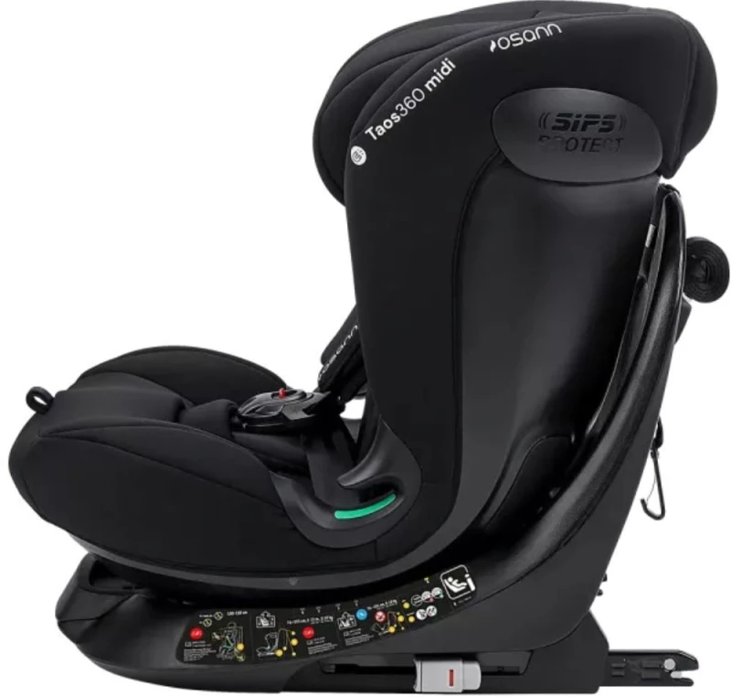 Osann Κάθισμα Αυτοκινήτου Taos 360 Midi i-Size Midi Black 9-36 kg.