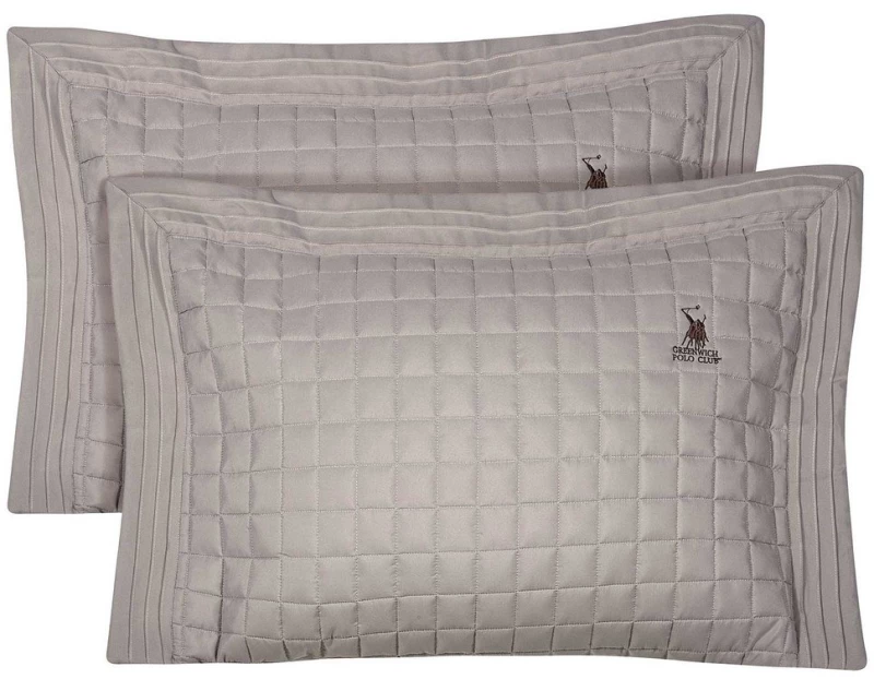 Μαξιλαροθήκες 2356 (Σετ 2τμχ) Taupe Greenwich Polo Club 50Χ70 Microfiber