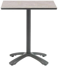 Τραπέζι Κήπου Zeno 0044-125-017 70x70x72cm Grey