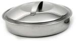 Ταψί Με Καπάκι Στρογγυλό 87.A36/361.1 36cm Inox Ανοξείδωτο Ατσάλι