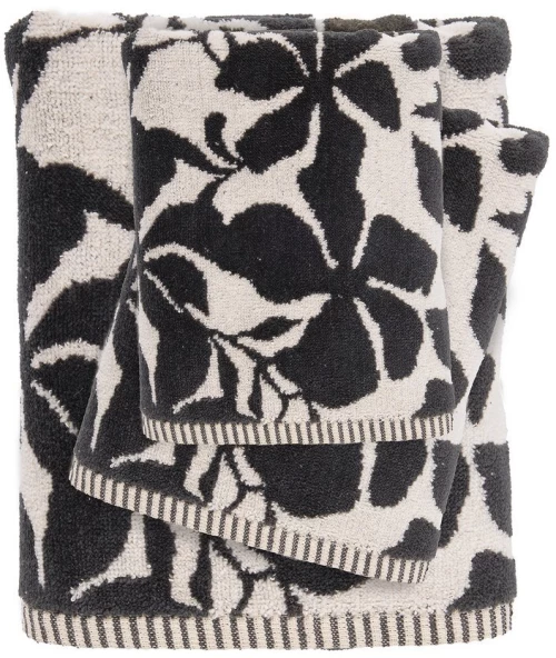 Πετσέτες Daily 0795 (Σετ 3τμχ) Black Das Home Towels Set 70x140cm 100% Βαμβάκι