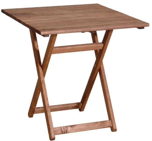 Τραπέζι Πτυσσόμενο 213712 70x68x72cm Brown
