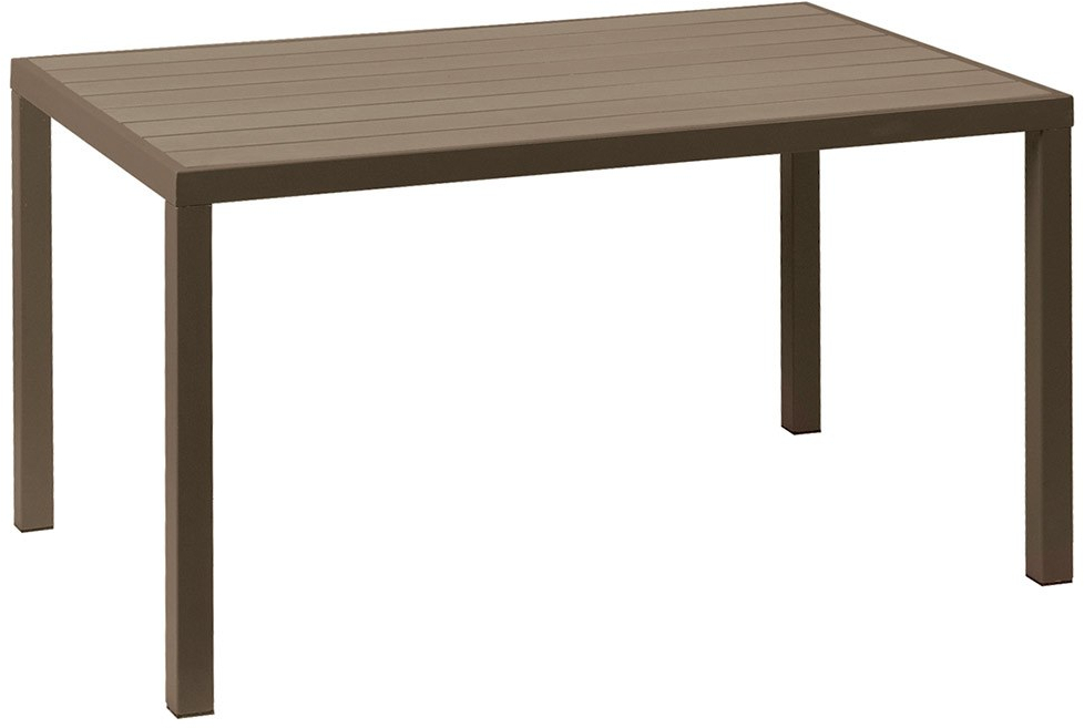 Τραπέζι Παραλ/μο Με Polywood 223931 134x74x72cm Brown