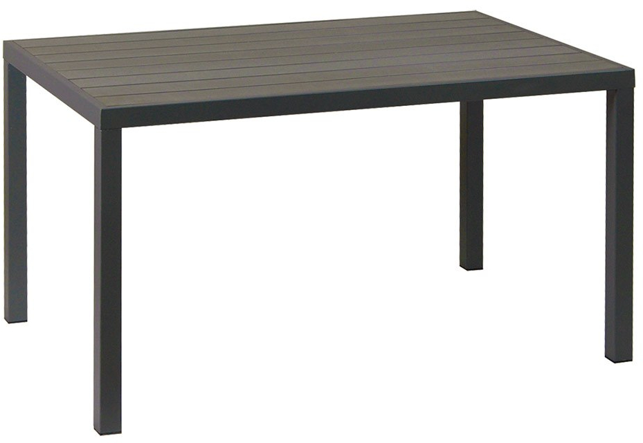Τραπέζι Παραλ/μο Mε Polywood 223930 175x94x72cm Grey