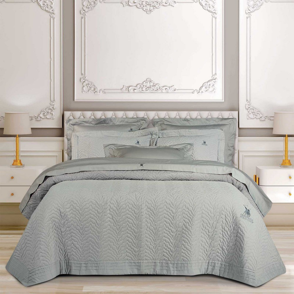 Κουβερλί 2353 Grey Greenwich Polo Club King Size 240x250cm Microfiber