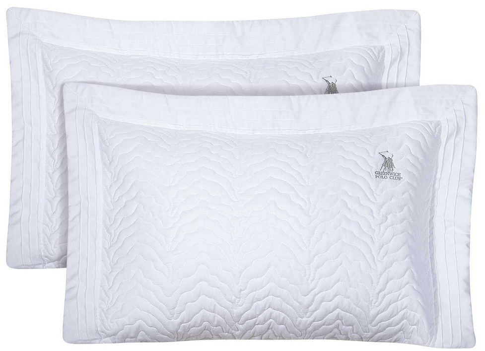 Μαξιλαροθήκες 2351 (Σετ 2τμχ) White Greenwich Polo Club 50Χ70 Microfiber
