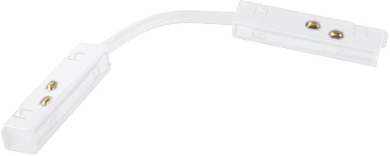 Σύνδεσμος Γωνιακός Μαγνητικής Ράγας 48V 20105-W 11,2x2,3x2,3cm White