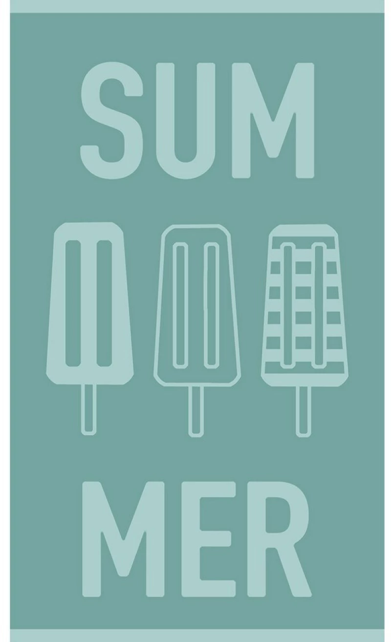 Πετσέτα Θαλάσσης Παιδική Summer Aqua Melinen Beach 70x120cm 100% Βαμβάκι