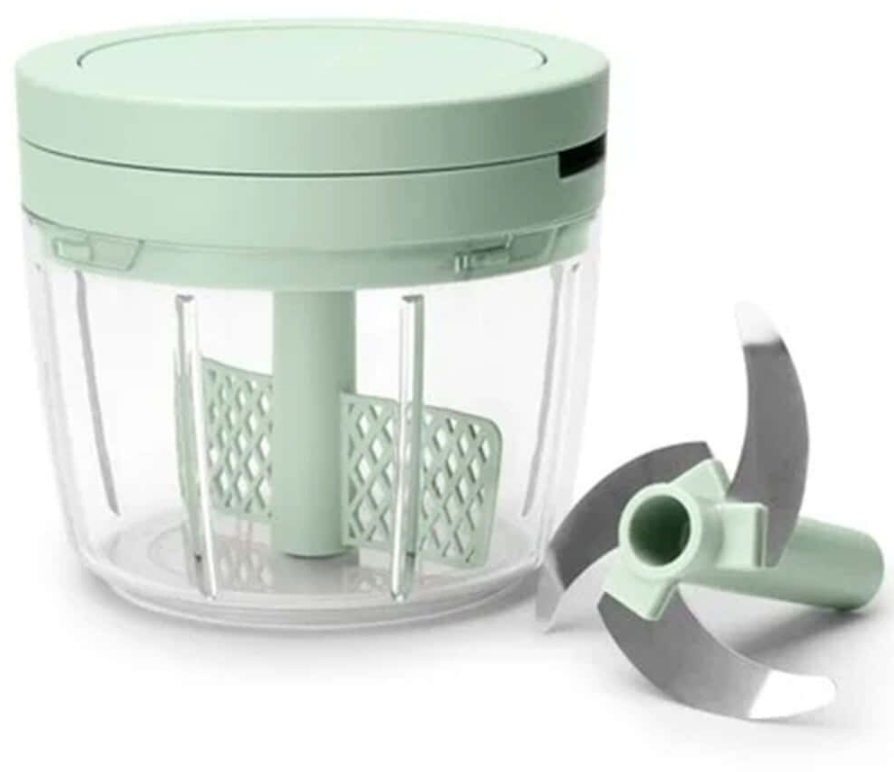Πολυκόπτης Χειροκίνητος Tasty 081.1454/45 13,5x13,5x12cm Green Brabantia Συνθετικό Υλικό
