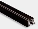 Ράγα Αλουμινίου Τριφασική Χωνευτή 7560-30-30 Dali 3m Black Ivela